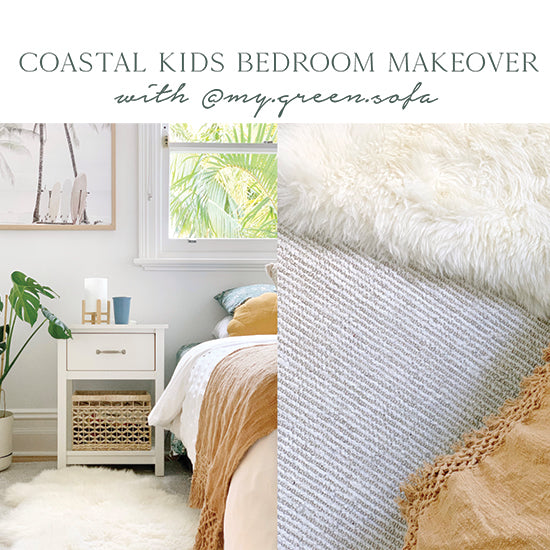 Coastal Kids Bedroom Makeover