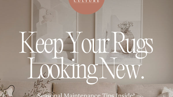 Seasonal Rug Maintenance Guide