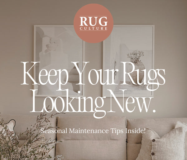 Seasonal Rug Maintenance Guide