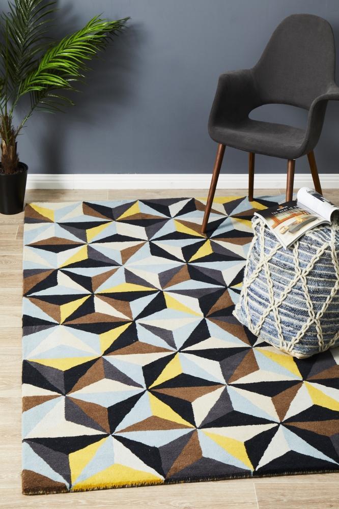 Matrix Pure Wool Blue Rug