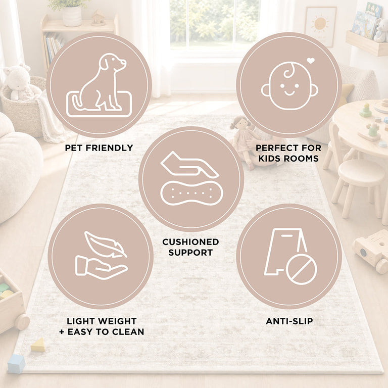 Cushy Wila Brown Rug