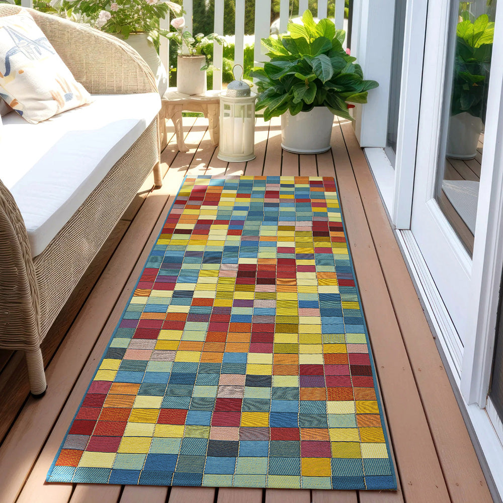 Vista Pixel Multi Runner Rug – Rug Culture