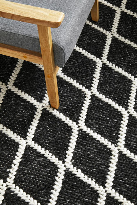 Black/Charcoal Rugs – Rug Culture