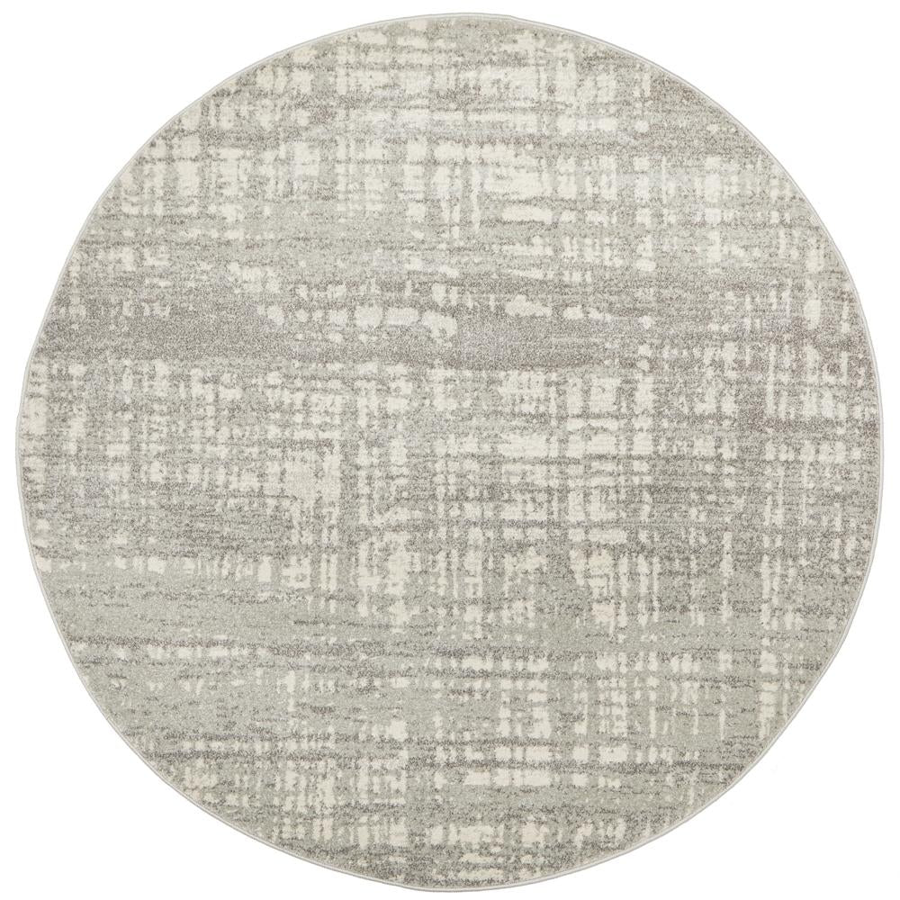 Mirage 354 Silver Round Rug – Rug Culture