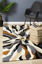Matrix Pure Wool Fossil Rug
