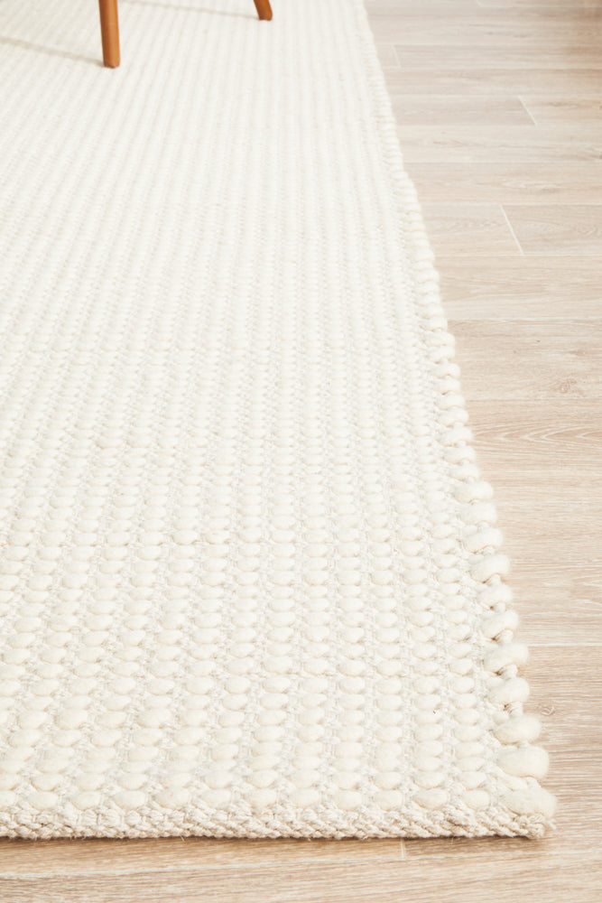 Skandi 300 White Rug – Rug Culture
